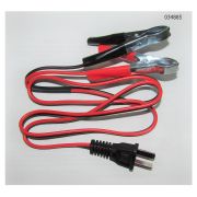 Кабель зарядный 12В с зажимами (Г-образная вилка) / Battery clamp (20196-00138-00)