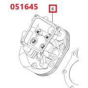 Головка блока цилиндров SGG 16000(.L.)-18000(.L.),LC2V90FD (Левая) Lc / Cylinder head (Left) (120080690-0001)