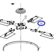 Фиксатор оси правый TSS DRD1600L/Seat adjuster (R), №86 (CNMG30086/2060402082)