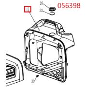 Корпус (панель левая) SGG 3000Si(ESi),KM165F Km / Housing (left side) (04.14.35711-3500L2-R1)