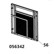 Панель боковая задняя TSS DUAL DWG-500 / Position 56 - Back side panel (33014-00475-01)