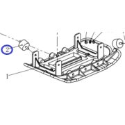Амортизатор платформы двигателя TSS-WP330YH&L/Shock absorber for vibrating plate, №2 (CNP330AY002)