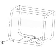 Рама мотопомпы TSS PGST80/Frame, №1 (20090-00034-00)