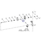 Направляющая пластин крепления TSS-CP-220/Shockproof pipe, handle, CNP330Y-1-B26 (3140000149)