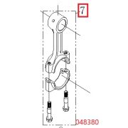 Шатун Diesel 188FE/Connecting Rod Assy, №7 (20008-00071-00)