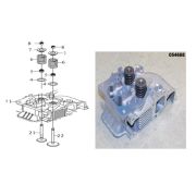 Головка блока цилиндра в сборе Diesel 188FE/Cylinder Head Assy, №11 (20023-00056-00)
