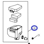 Фильтр воздушный KV180A/Air filter KV180A, №30 (1207000010)