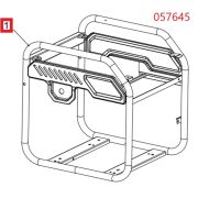 Рама генератора SGG 3800Ei,KM170F KM / Frame SGG 3800Ei (02.01.51100-200076-01H2)
