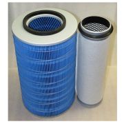 Фильтр воздушный двойной цилиндрический TDY 165 6LT (Ф1-225х115х390/Ф2-120х100х380 мм) /Air filter