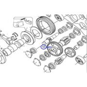 Шестерня ведомая TSS GQ 52A/GQ52A III GEAR, №65 (60001038)
