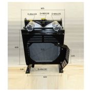 Радиатор охлаждения с интеркулером  Ricardo R4105ZLDS1; TDK56, 66 4LT (с интеркулером)/Radiator (уце