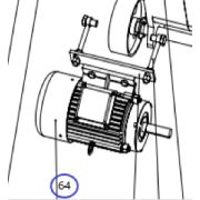 Электродвигатель (380/4кВт) ТСС GQ 50N/Motor GQ 50N, №64