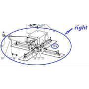 Редуктор правый TSS DRD 2000H/Gear box (right), №29-2 (CNMG36-D029-2)
