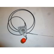 Рычаг газа в сборе с тросиком TSS-WP320/Throttle lever+cable, №55+№56(CNP330A055+CNP330A056)