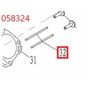 Штанга толкателя клапана SGG 11000E3Ui,LT196FiE Lt / Push rod (1.01.05.03.0017)