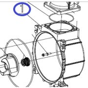 Корпус помпы TSS PGST80/Pump housing PGST80 №1, (70010-00498-00)